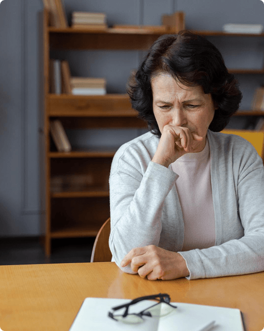 crying woman